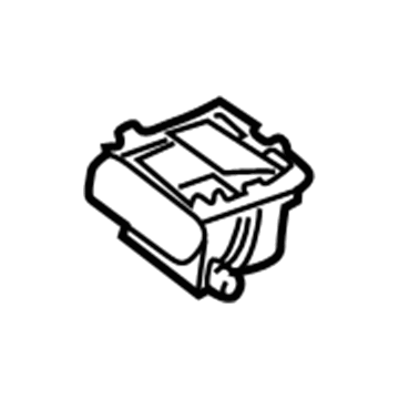 Kia 0K30A64610A Tray Assembly-Ash, Front