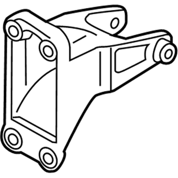 Nissan 11333-3NA0A Bracket-Motor Mounting, Rear