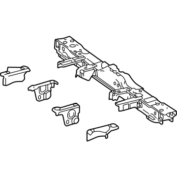 Toyota 53205-48900 Upper Tie Bar