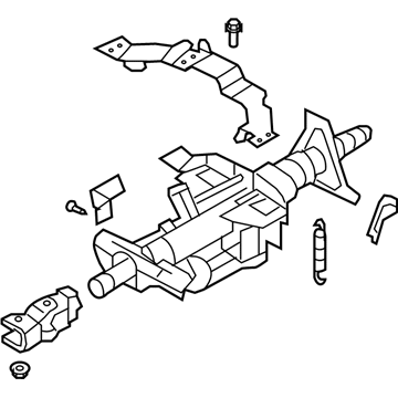 Infiniti 48810-AC81A Column Assy-Steering, Upper