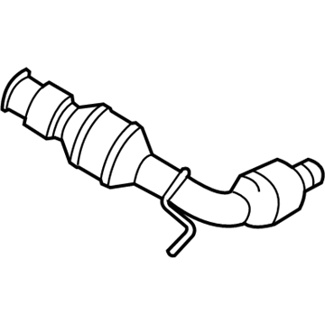 Mopar 68269195AA Catalytic Converter & Pipe