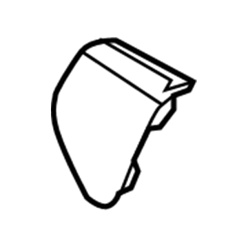 Mopar 1UV75DX9AB Cover-Front Seat Anchor Bolt