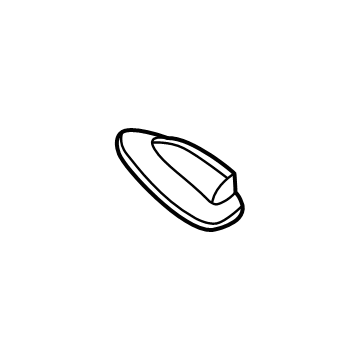 Nissan 28228-6FL1A Cover-Antenna Base