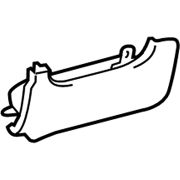 Lexus 73900-75020-A0 Air Bag Assy, Instrument Panel, Lower NO.1
