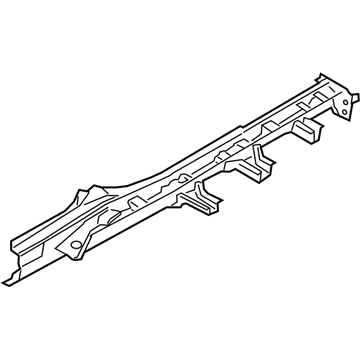 Hyundai 65720-S2010 Member Assembly-Rear Floor Side, RH