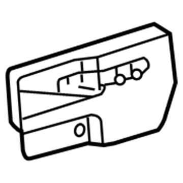 Lexus 67923-53031 Cushion, Front Door Stiffener, NO.2
