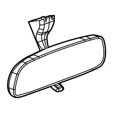 Mopar 68324982AA Inside Rear View Mirror