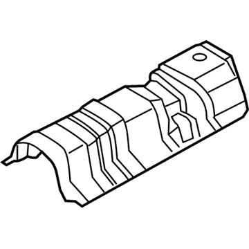 BMW 51-48-7-946-015 Sound Insulating Tunnel Rear