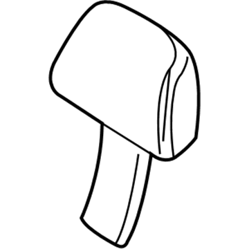 BMW 52-10-8-268-308 Headrest Leather