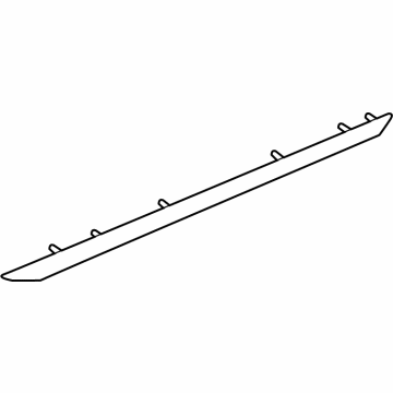 Nissan 85084-5SA0A MOULDING-Rear Bumper Lower, Center