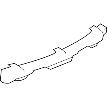 Nissan 85090-5SA0A Absorber Assy-Energy, Rear Bumper