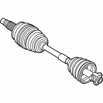 Mopar 68410245AA Axle Half Shaft Left