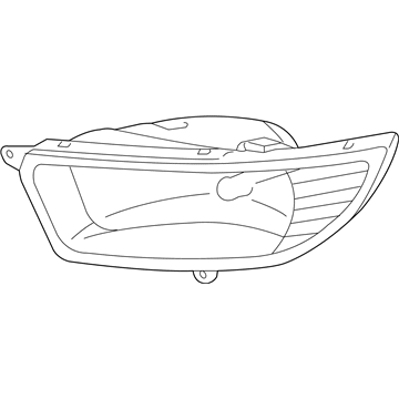 Toyota 81221-06040 Lens & Housing