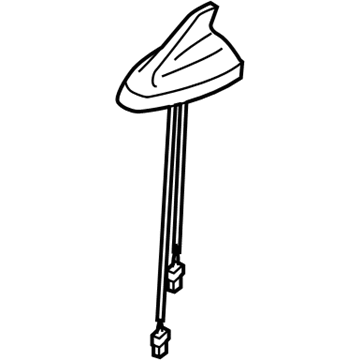 Ford HJ5Z-18936-BA Antenna Base