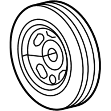 Mopar 4893283AB Pulley-Crankshaft