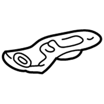 Toyota 51963-12240 Tow Hook Bracket