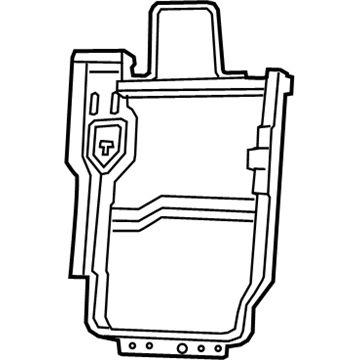 Mopar 68272059AC Frame-Front Seat Back