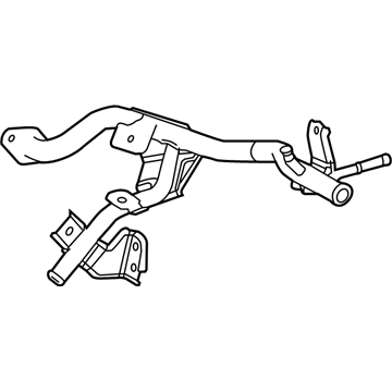 Lexus 16268-36171 Pipe, Water By-Pass