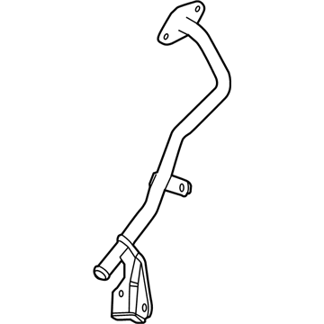 Lexus 16288-36021 Pipe, Water By-Pass