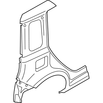 Nissan GHA00-1A10A Fender Rear RH