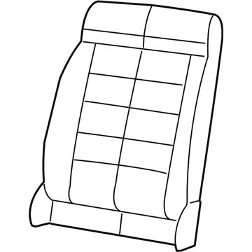 Mopar 1KT821DVAA Front Seat Back Cover