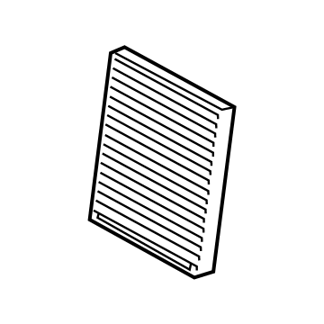 BMW 64-11-5-A13-762 FINE-DUST FILTER