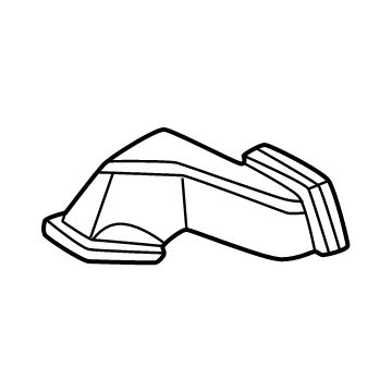 BMW 64-22-9-399-391 ADAPTER FOOTWELL VENTILATION