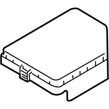 Hyundai 91210-2E100 Upper Cover-Relay & Fuse Box E