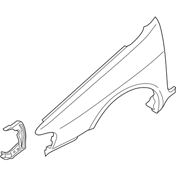 Nissan 63100-4Y935 Fender-Front, RH