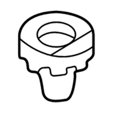 Infiniti 55050-AR000 Seat-Rubber, Rear Spring