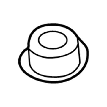 Nissan 55036-AG001 Rear Spring Seat-Rubber