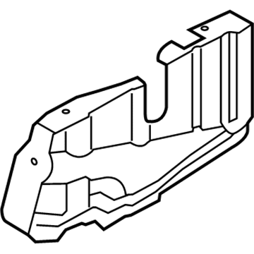 Hyundai 29120-2H000 Panel-Under Cover, RH