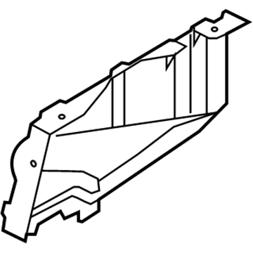 Hyundai 29120-2H050 Panel-Under Cover, LH