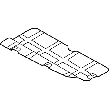 Hyundai 29110-2H000 Cover Assembly-Engine Under Front, LH