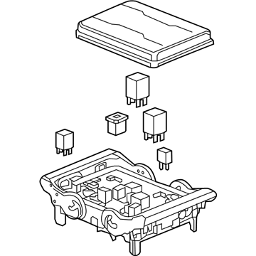 GM 84114437 Block Asm-Engine Wiring Harness Junction