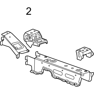 GM 84207575 Crossmember Assembly
