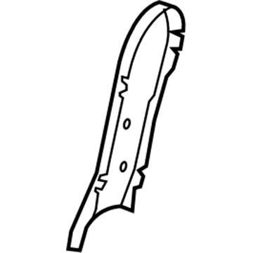 Nissan 87448-EA000 Cover-RECLINING Device, L