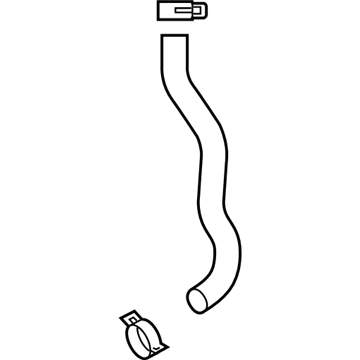 Kia 25410C5800 Hose Assembly-Radiator, Lower