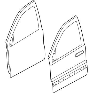 Mopar 68274938AD DOOR-FRONT