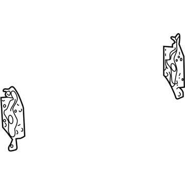 Toyota 86211-17050 AM/FM CD Cass Mount Bracket