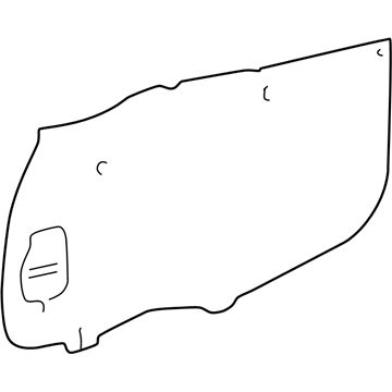 Toyota 67831-04020 Access Cover
