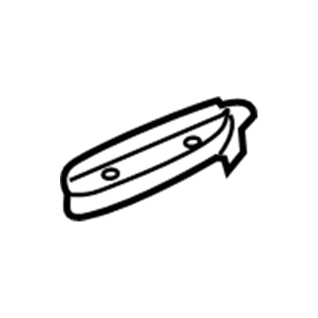 BMW 52-10-7-314-233 Lever, Seat Height Adjustment, Left