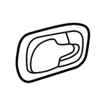 Lexus 69277-30180 Bezel, Door Inside Handle