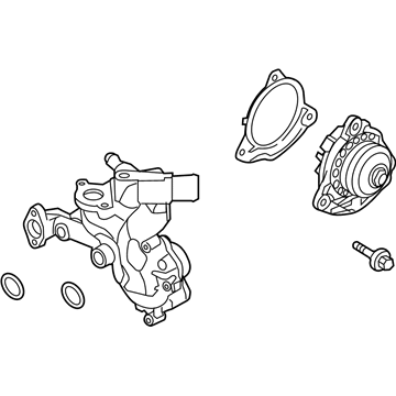 Ford 9L8Z-8501-C Water Pump Assembly