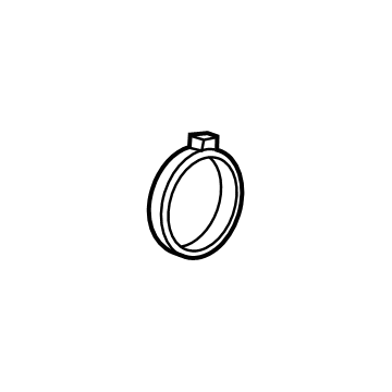 Honda 53449-S5A-003 Band, Bellows
