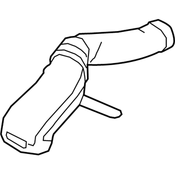 BMW 13-71-7-577-446 Unfiltered Air Snorkel
