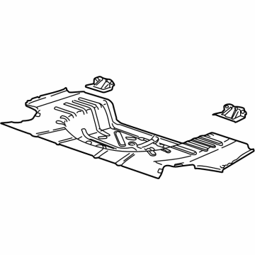 GM 22687890 Panel Asm, Rear Floor