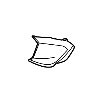 BMW 51-11-8-497-295 AIR INLET FINISHER, LEFT