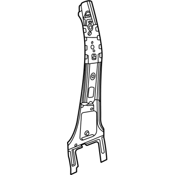 GM 84544676 Inner Center Pillar