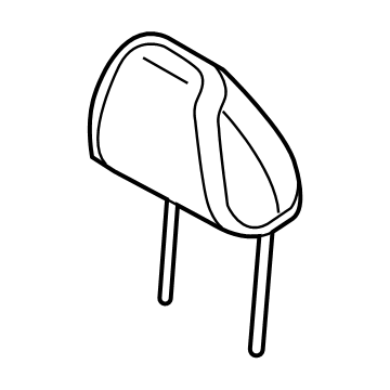 Nissan 86400-6CA1A HEADREST-FRT